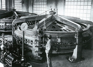 Generator 1910 - Bild KWR