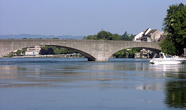 Rheinbrücke Neu - Bild eigenes Archiv