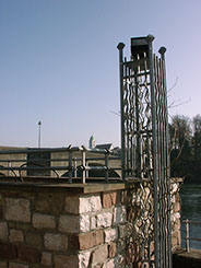 Rheinbrücke in die Schweiz