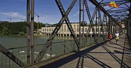 Alte Kraftwerkbrücke - Bild Wikipedia