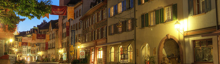 Marktgasse Rheinfelden Schweiz